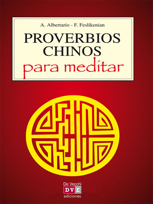 Title details for Proverbios chinos para meditar by A. Albertario - Available